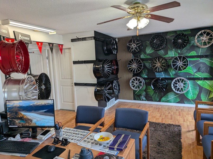 Front showroom